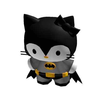 Holdable Bat Kitty Plush