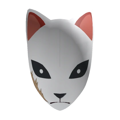 Demon Slayer Sabito Fox Side Mask 