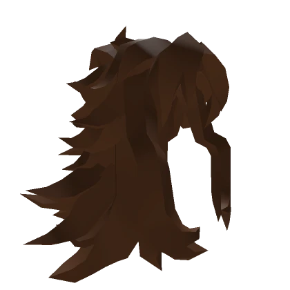 Brown Blocky Long Hair