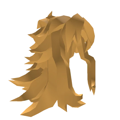 Blonde Blocky Long Hair