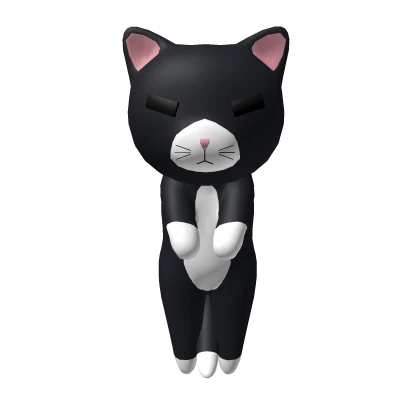 Cat on your back Kitten (Tuxedo Backpack Plush)