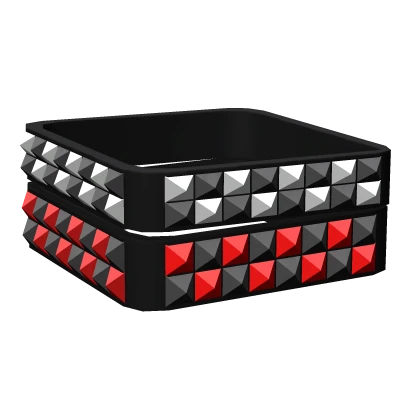 R6 Cherry Spiked Scene Bracelets [Left]