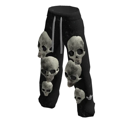 adidas Skull Outfit Black Trousers