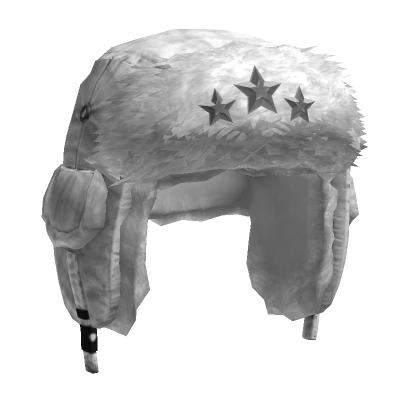 Triple Star White Ushanka