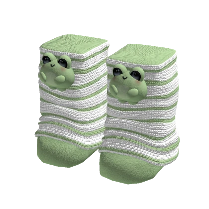 Frog Leg Warmers w Shoes