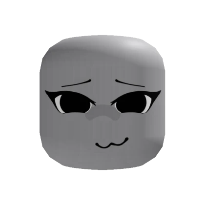 Cute Smirking Girl Face