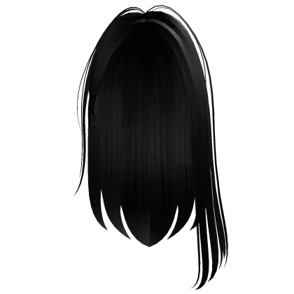 Straight Tucked Hair in Black