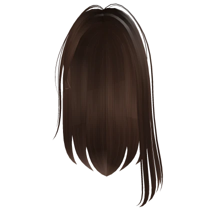 Straight Tucked Hair in Brown