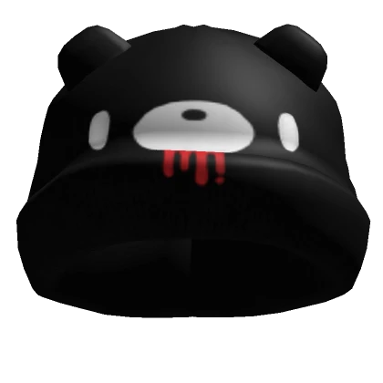 Gloomy Bear Beanie Black