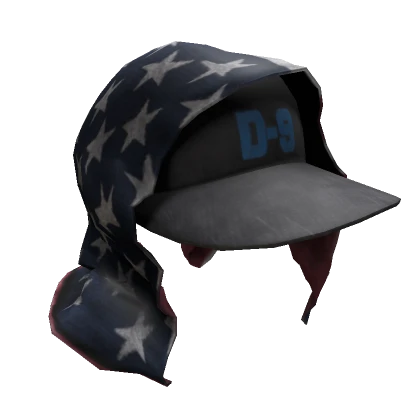 USA Drain Gang D-9 Hat with Scarf