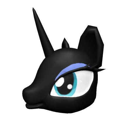 Princess Pony Head - Black