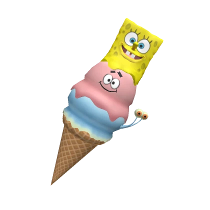 SpongeBob, Patrick and Gary Ice Cream