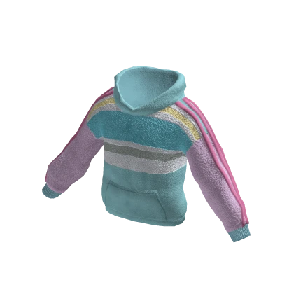 adidas Pastel Outfit Striped Hoodie