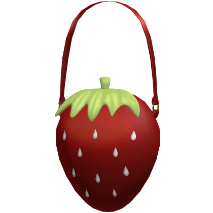 strawberry shoulder bag