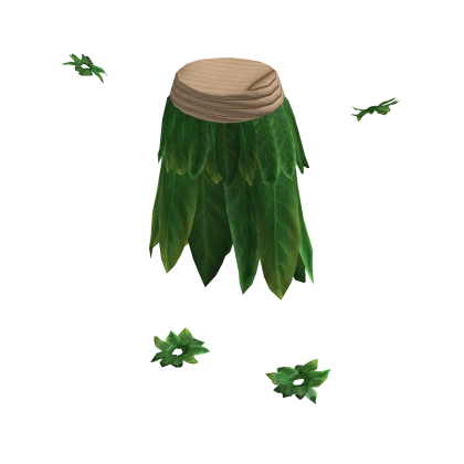 Green Hula Skirt