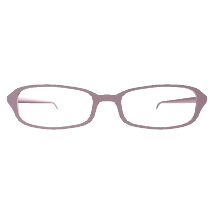 pink bayonetta style glasses