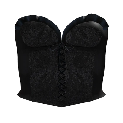 Frilled laced corset (3.0)