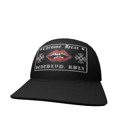 Chrome Heat Trucker Cap