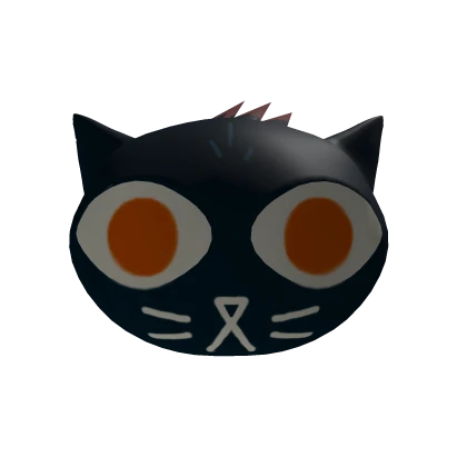 Traumatized Punk Cat Head