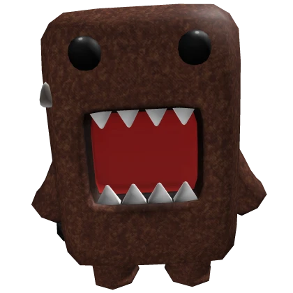 Domo Beast Bear Backpack One Strap Brown Y2K 3.0