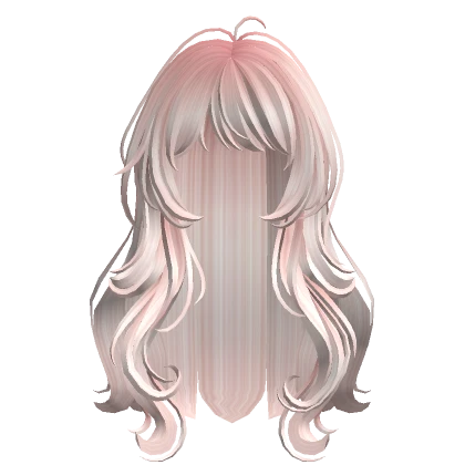 Anime Cute Wavy Hairstyle (Baby Pink)