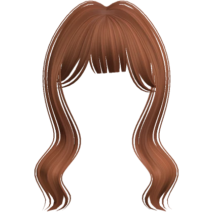 Cute Mystique Long Soft Bangs (Ginger)