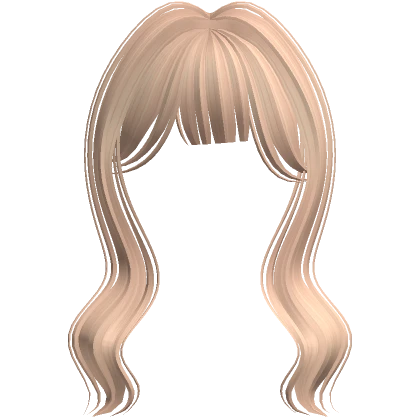 Cute Mystique Long Soft Bangs (Blonde)