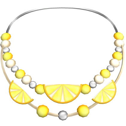 Citrus Necklace - Lemon