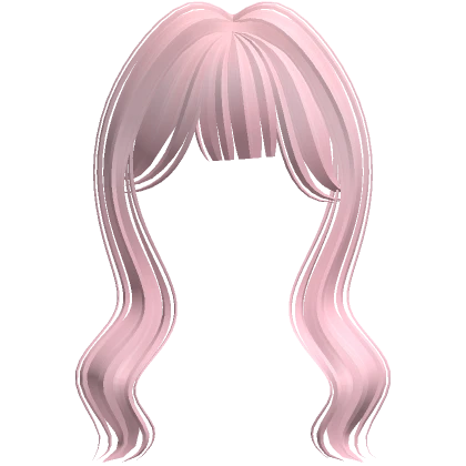 Cute Mystique Long Soft Bangs (Pink)