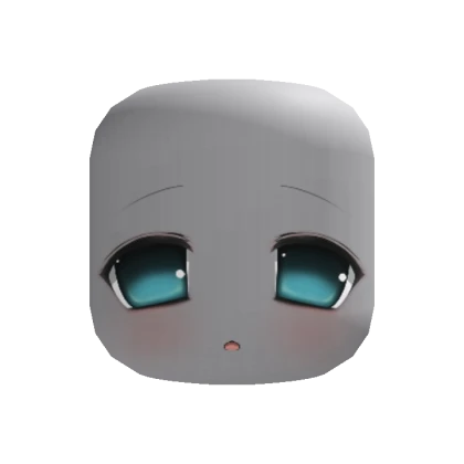 angelic 2000s moe dolly blue vampire face