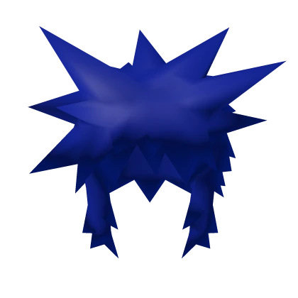 Blue Spiky Hair