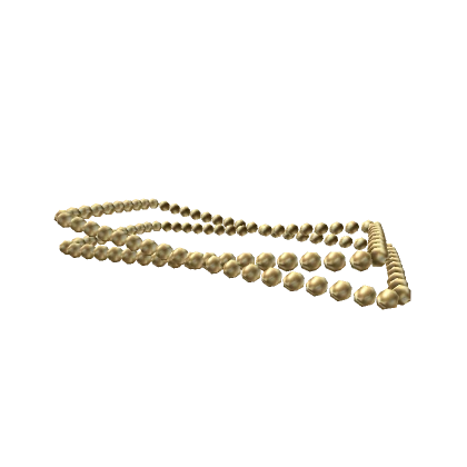 Y2K Gold Waist Pearl Chain