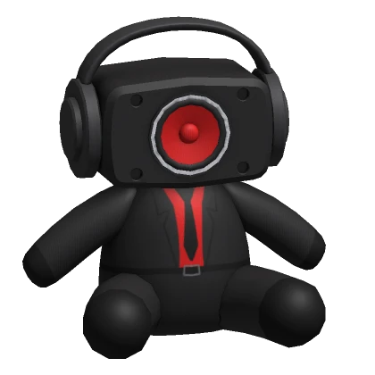 dark speakerman plushie - Skibidi Toilet