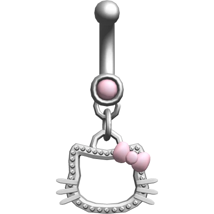 ♡ 3.0 kitty diamond piercing