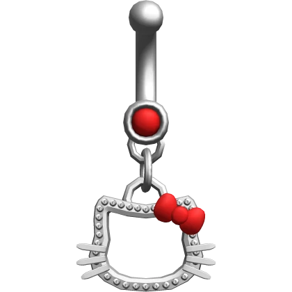 ♡ 3.0 kitty diamond piercing