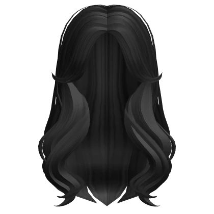 Lush Soft Straight Hair (Black)