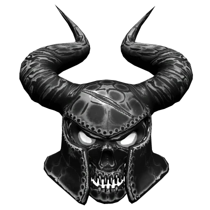 Glowing Death Knight Skull Helmet