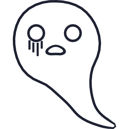 Anime Ghost Speech Bubble Filter