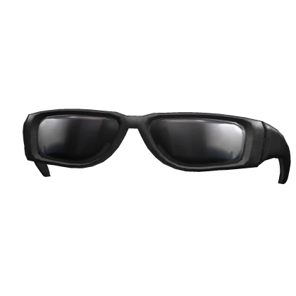 Y2K Raised Shades Black