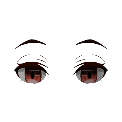 Researcher's Red Eyes (3D Face Accessory)