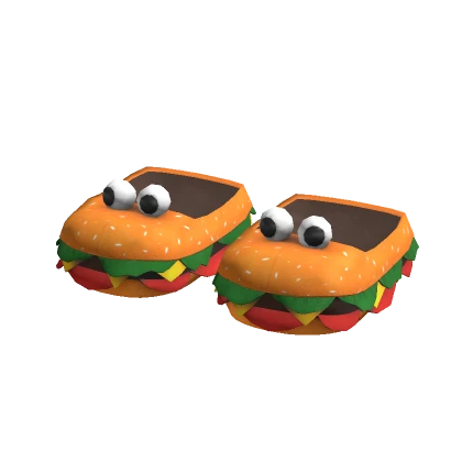 Hamburger Slippers