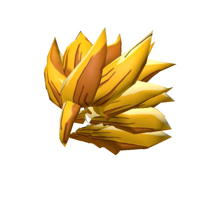 SSJ3 Goku Hair (Darker) - Top 