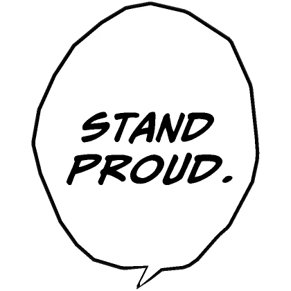 Stand Proud Sukuna Manga Text