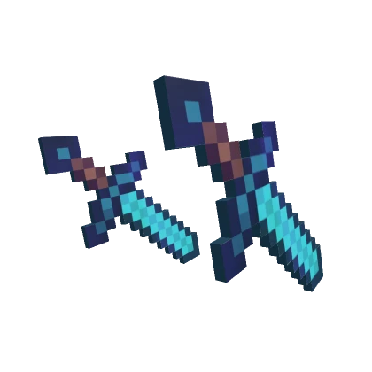 Enchanted Diamond Swords Waist