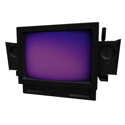 Purple TV Head v.2