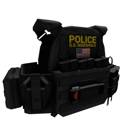 Speedwell U.S. Marshal Plate Carrier (Black)