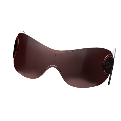 Y2K Vintage Iconic Red Shades