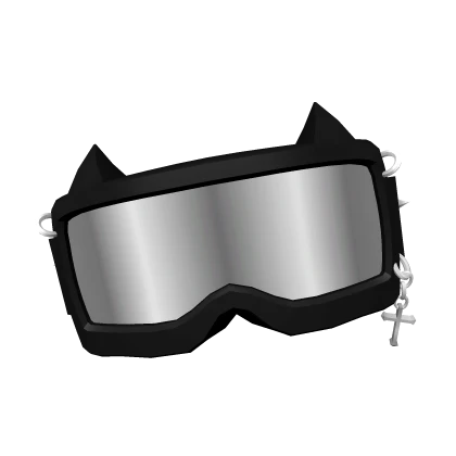 Emo Snow Angled Goggles black
