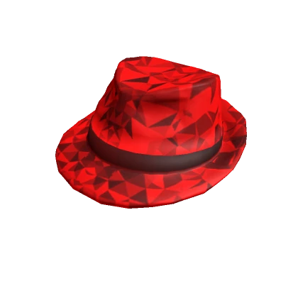 AllayKrupt's Hat: The Red Outlaw Fedora