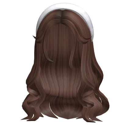 Blush Girl Headband Hair (Brown)